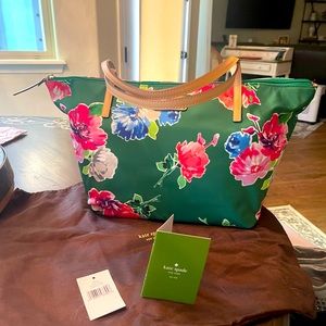 kate spade bloom tote bag nwt